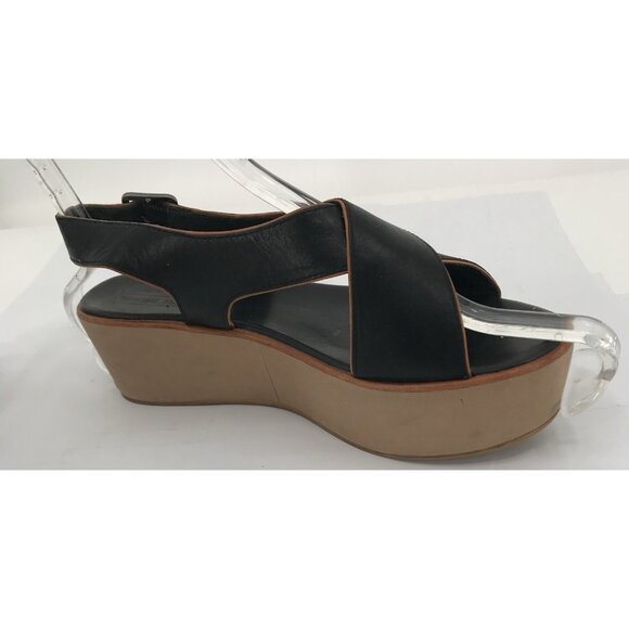 Camper Together Veronique Branquiho Sandals Womens Size 37 US 6.5 Black Leather - Picture 11 of 16